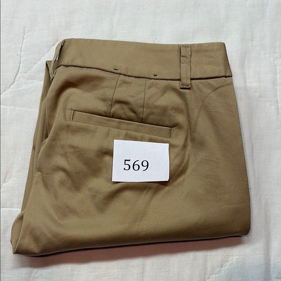 J. Crew Factory City Fit Stretch Tan Fitted Chinos NWT - Picture 8 of 8